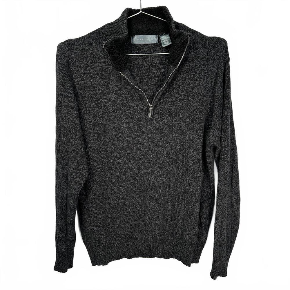 Oscar De La‎ Renta Men's Knit Sweater Cotton Large